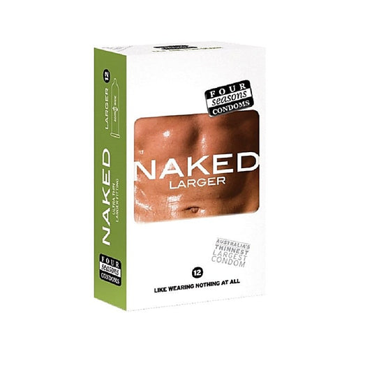 Naked Larger Condoms by Four Seasons - Condoms