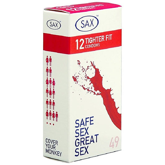 Tighter Fit Condoms by Sax - Condoms