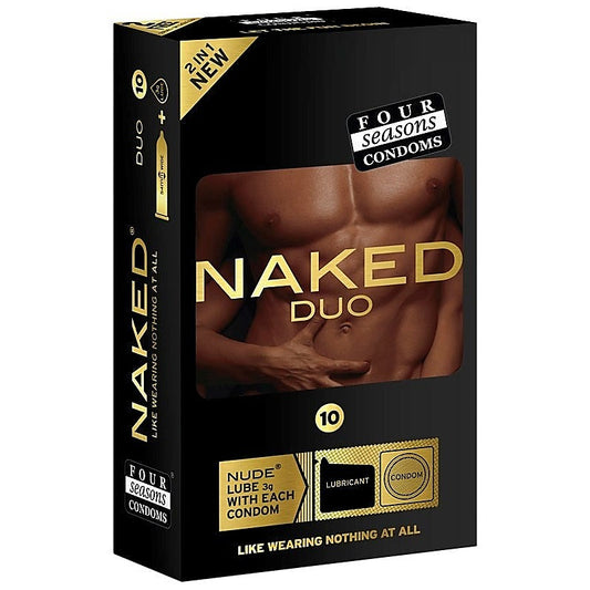 Naked Duo 10 Pack by Four Seasons - Condoms