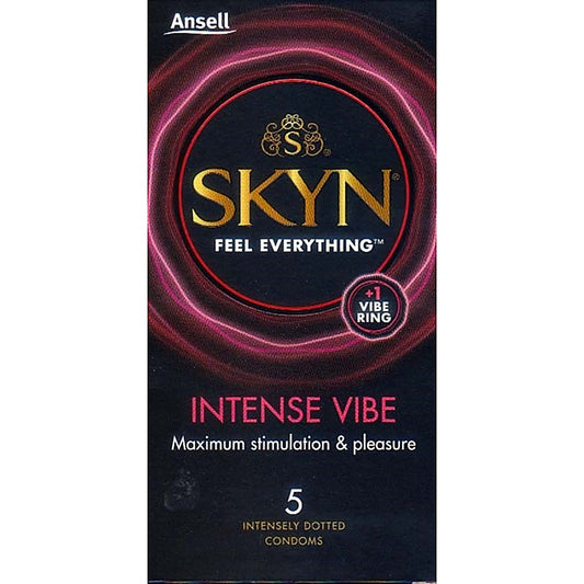 Skyn Intense Vibe Condoms by Ansell - Condoms