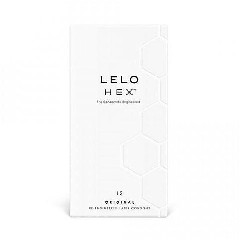 HEX Original Unique Structure Thin Condoms by Lelo - Condoms