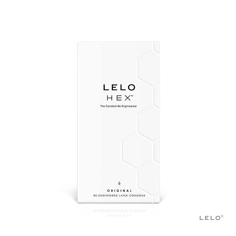 HEX Original Unique Structure Thin Condoms by Lelo - Condoms