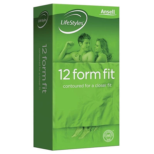 LifeStyles Form Fit 12 Pack Condoms by Ansell - Condoms