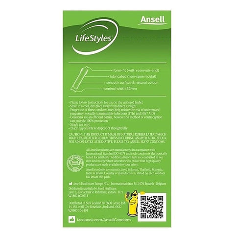 Professional Lifestyles Form Fit by Ansell - Condoms