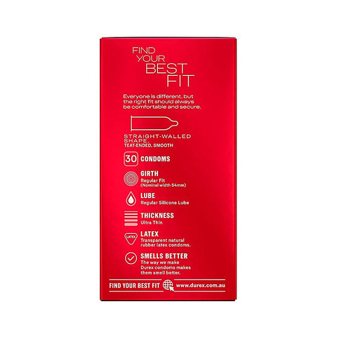 Premium Quality Fetherlite Ultra Thin Condoms by Durex - Condoms