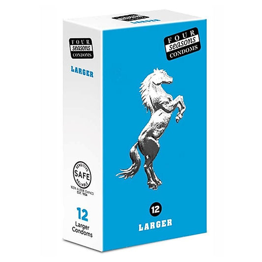 Larger Fitting Condoms Pack by Four Seasons - Condoms