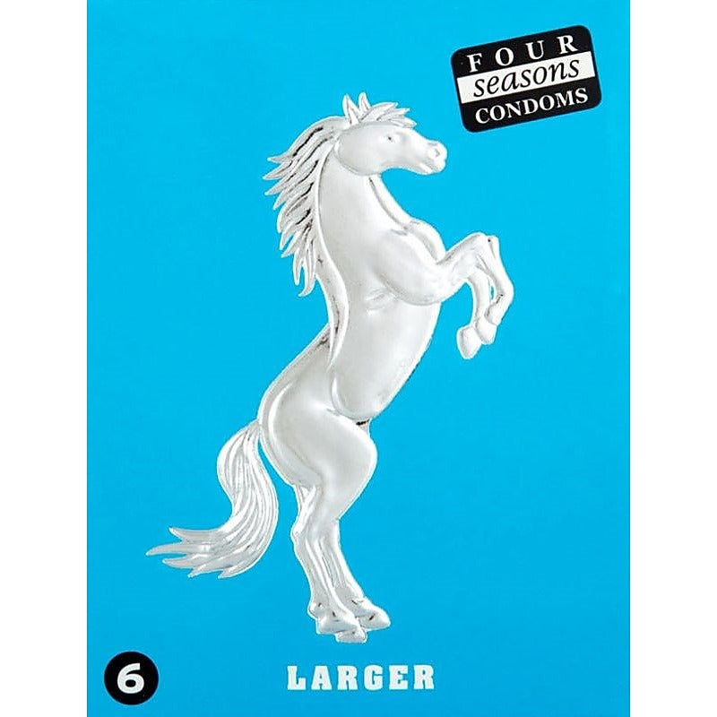 Four Seasons Larger Fitting Condoms Enhance Your Size for Bigger Penis - Condoms