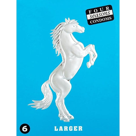 Four Seasons Larger Fitting Condoms Enhance Your Size for Bigger Penis - Condoms