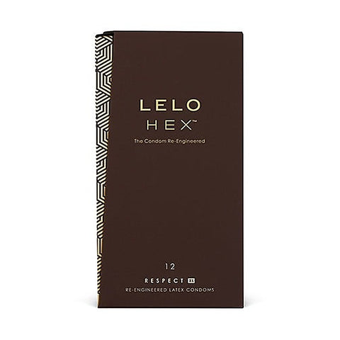 Lelo Hex Respect Condoms Daily Cock Ring Deal with Hexagonal Technology - Condoms