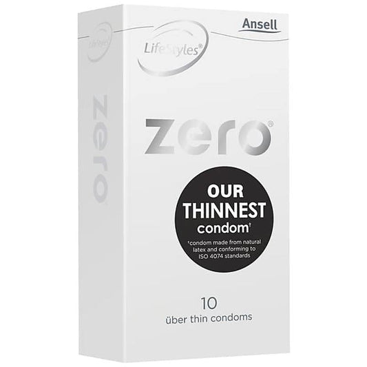 Zero Uber Thin Condom with Dots by Ansell - Condoms