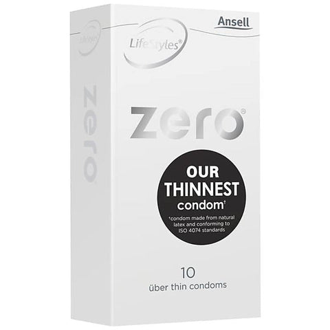 Zero Uber Thin Condom with Dots by Ansell - Condoms