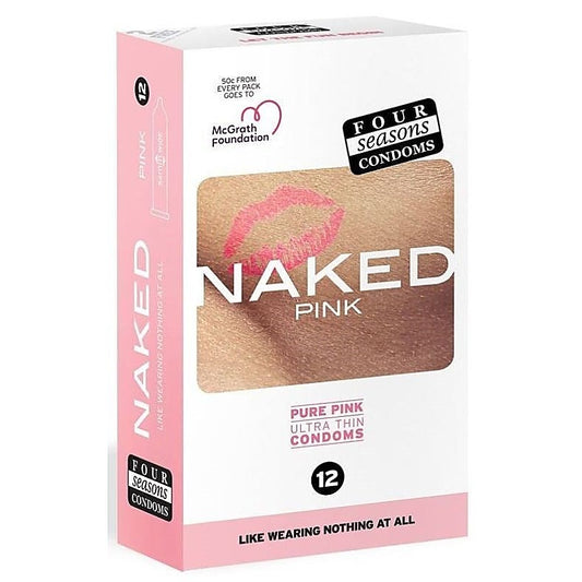 Naked Pink 12 Pack by Four Seasons - Condoms
