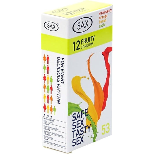 Fruity Condoms by Sax - Condoms