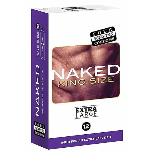 Naked King Size 12 Pack by Four Seasons - Condoms