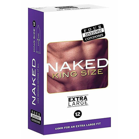 Naked King Size 12 Pack by Four Seasons - Condoms