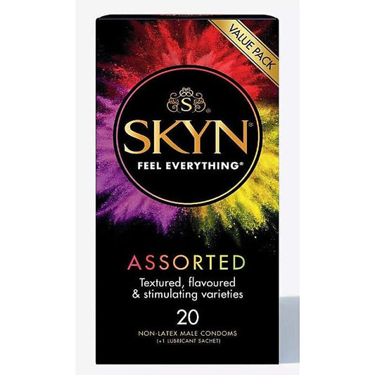 Skyn Assorted 20 Condoms by Ansell - Condoms