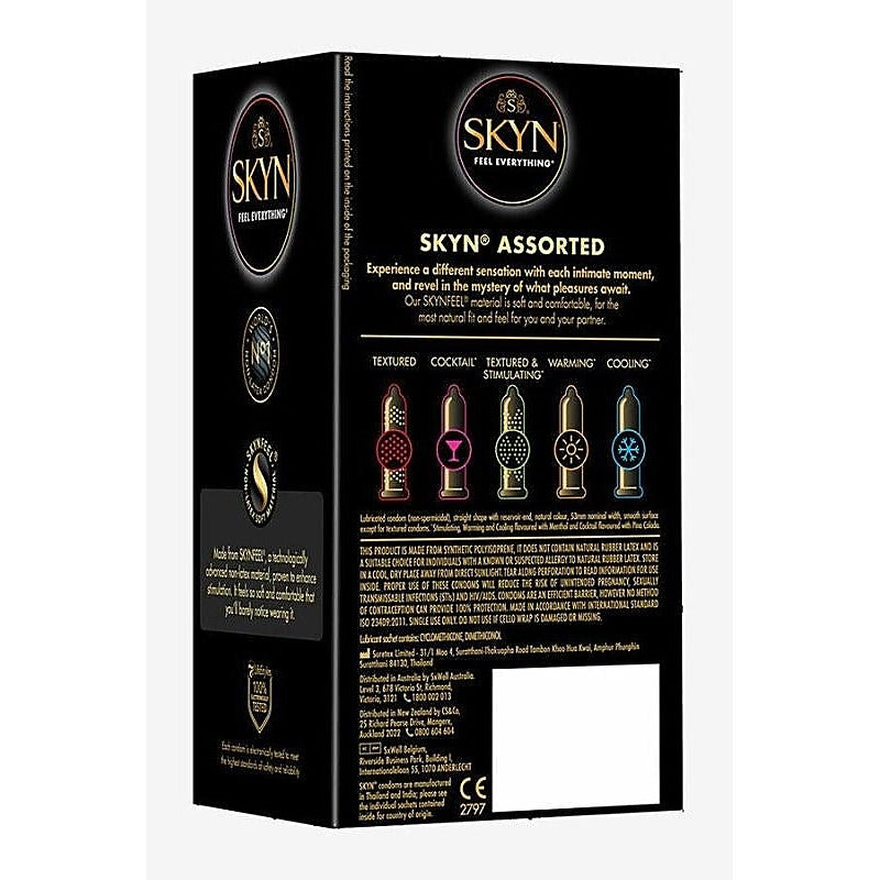 Skyn Assorted 20 Condoms by Ansell - Condoms