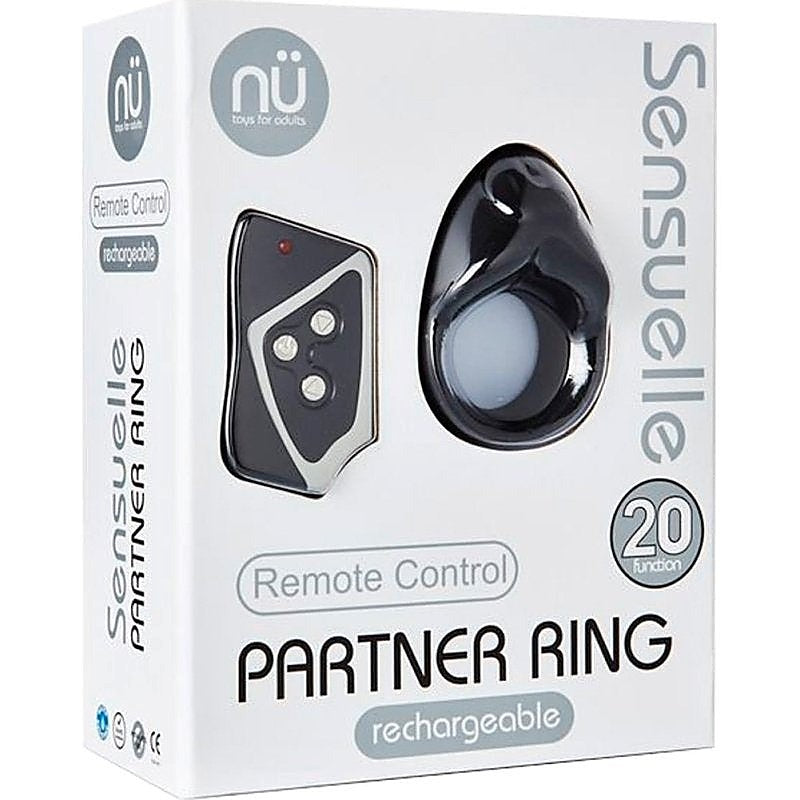 Remote Control Partner Ring by Nu Sensuelle - Cock Rings