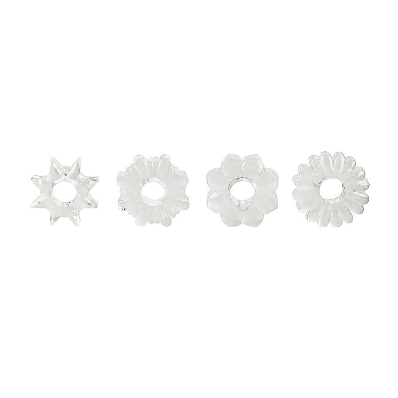 Basic Essentials Set of 4 Super Stretchy Cock Rings - Stretchy Cock Rings