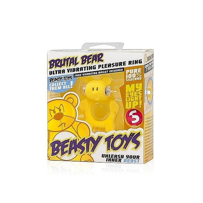 Premium Beasty Brutal Bear by Shots Toys - Cock Rings
