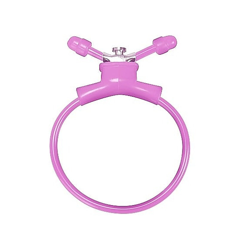 Adjustable Cock Ring in Pink by Shots Toys - Cock Rings