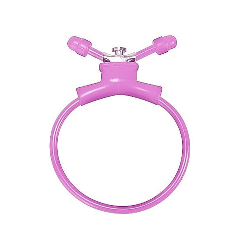 Adjustable Cock Ring in Pink by Shots Toys - Cock Rings