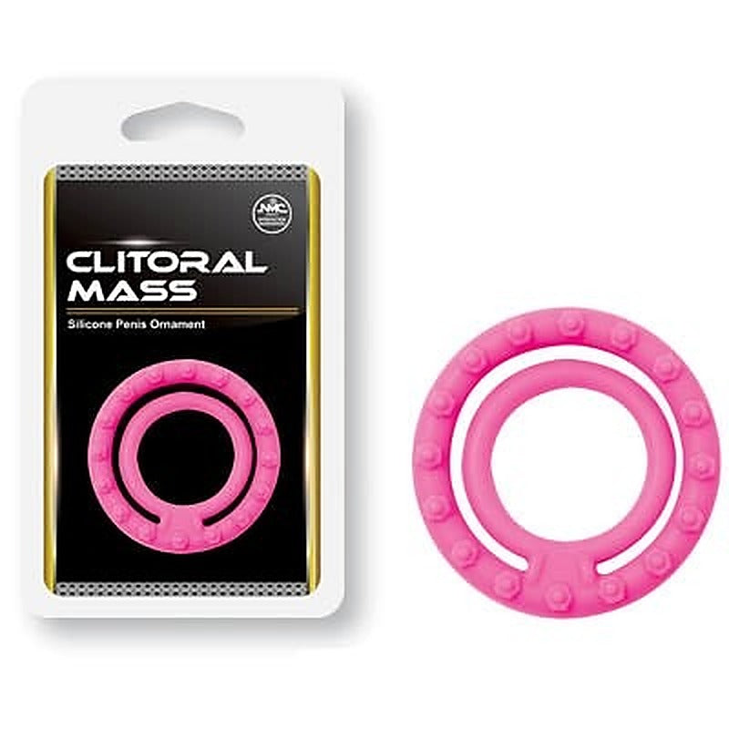 Clitoral Mass Silicone Penis Ornament by NANMA Corporation - Cock Rings