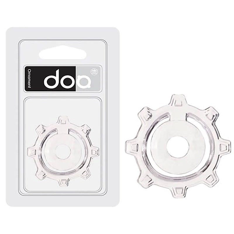 Doo Clear Cog Cock and Ball Rings by NANMA - Stretchy Cock Rings