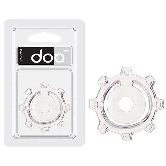 Doo Clear Cog Cock and Ball Rings by NANMA - Stretchy Cock Rings