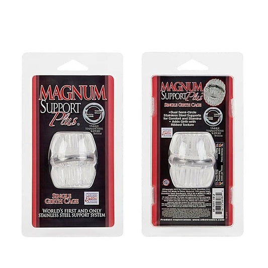 Magnum Single Girth Men's Cock Cage by California Exotics - Cock Rings