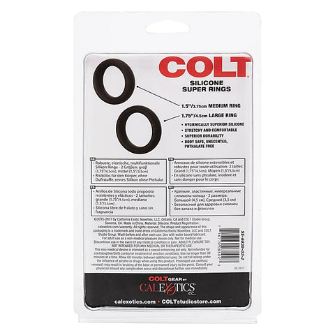 Premium Colt Silicone Super Stretchy Cock Rings - Cock Rings