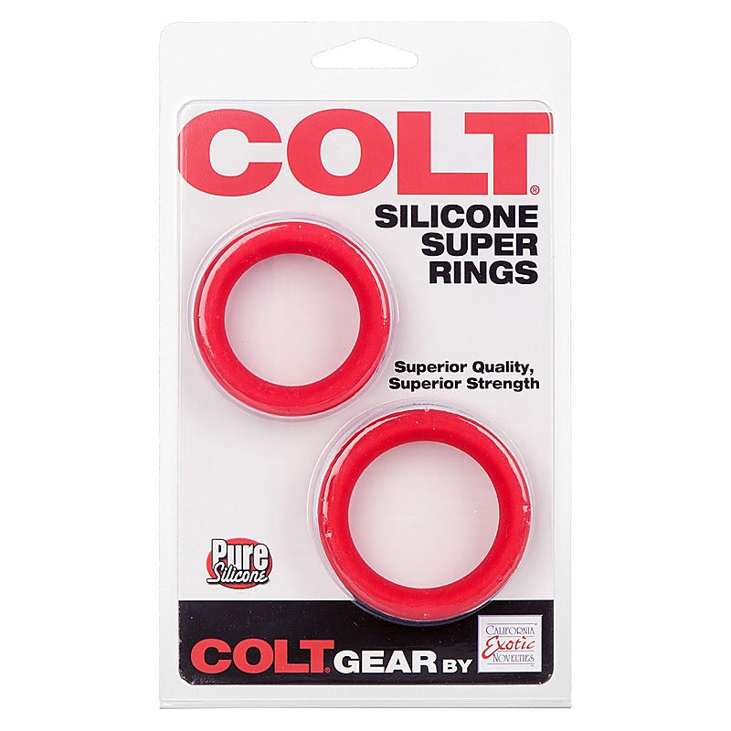 Premium Colt Silicone Super Stretchy Cock Rings - Cock Rings