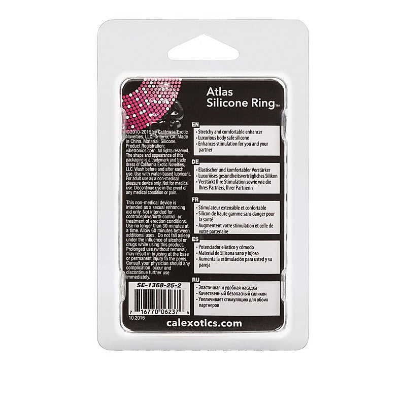 Adonis Atlas Silicone Cock Ring by California Exotics - Cock Rings