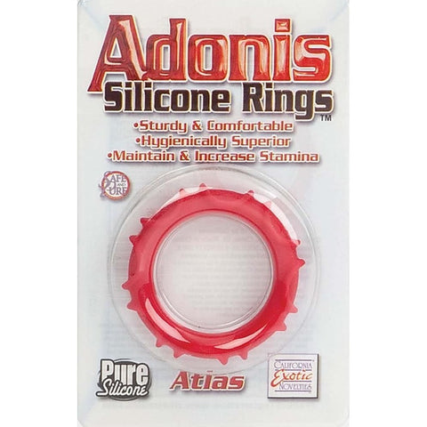 Adonis Atlas Silicone Cock Ring by California Exotics - Cock Rings