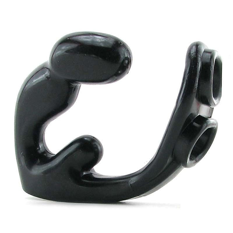 Rogue Erection Enhancer with Anal Stim by XR Brands - Stretchy Cock Rings