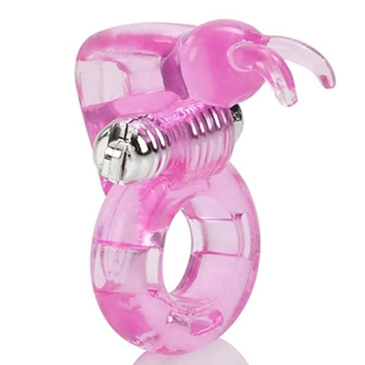 Vibrating Bunny Enhancer Cock Ring by California Exotics - Cock Rings