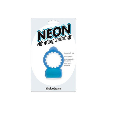 Neon Stretchy and Vibrating Cock Ring by Pipedream - Cock Rings