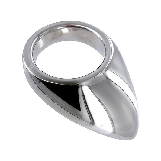 Master Series Taint Licker Cock Ring by XR Brands - Steel Cock Rings