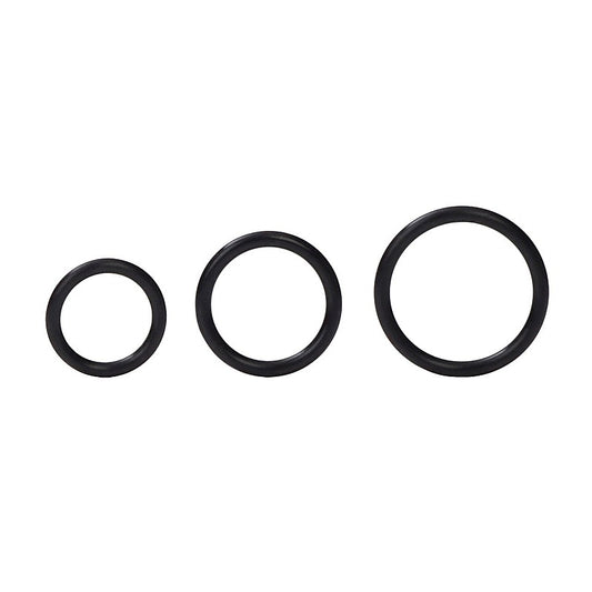 Silicone Support Stretchy Cock Rings Set - Cock Rings