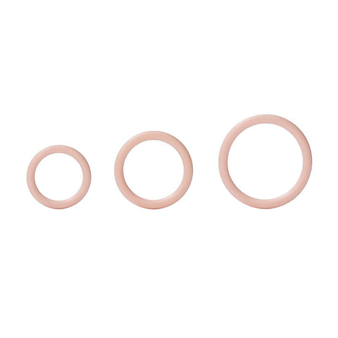 Silicone Support Stretchy Cock Rings Set - Cock Rings