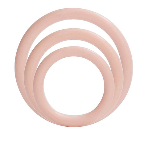 Silicone Support Stretchy Cock Rings Set - Cock Rings