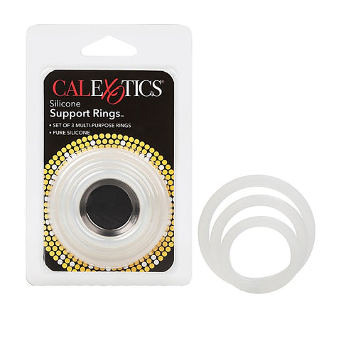 Silicone Support Stretchy Cock Rings Set - Cock Rings
