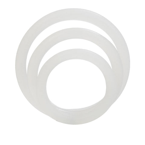 Silicone Support Stretchy Cock Rings Set - Cock Rings