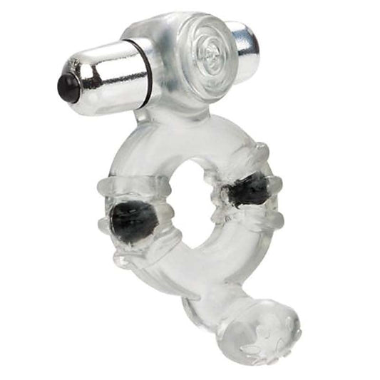 Magnetic Power Pleasure Rider C-Ring by California Exotics - Cock Rings