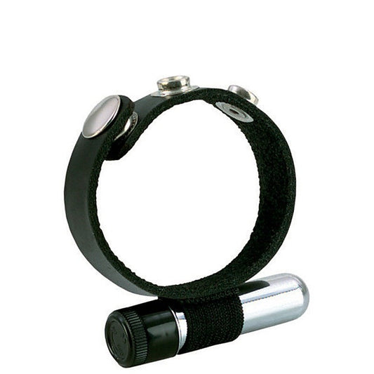 Colt Leather Vibrating Male Cock Ring by California Exotics - Vibrating Cock Rings