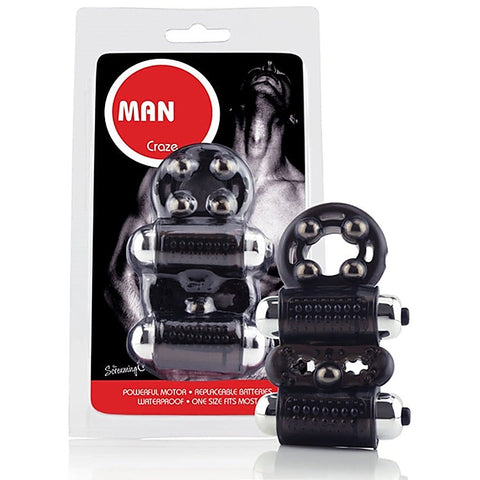 Professional The OMan Craze by Screaming O - Vibrating Cock Rings