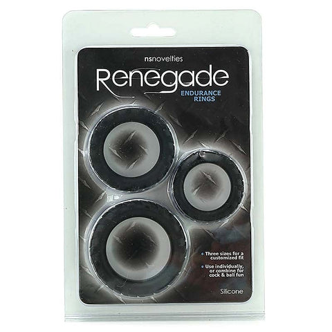Renegade Endurance Rings by NS Novelties - Cock Rings