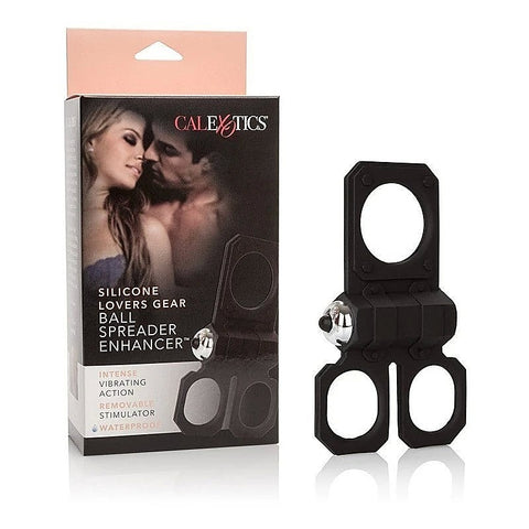 Silicone Lovers Gear Ball Spreader Enhancer - Cock Rings