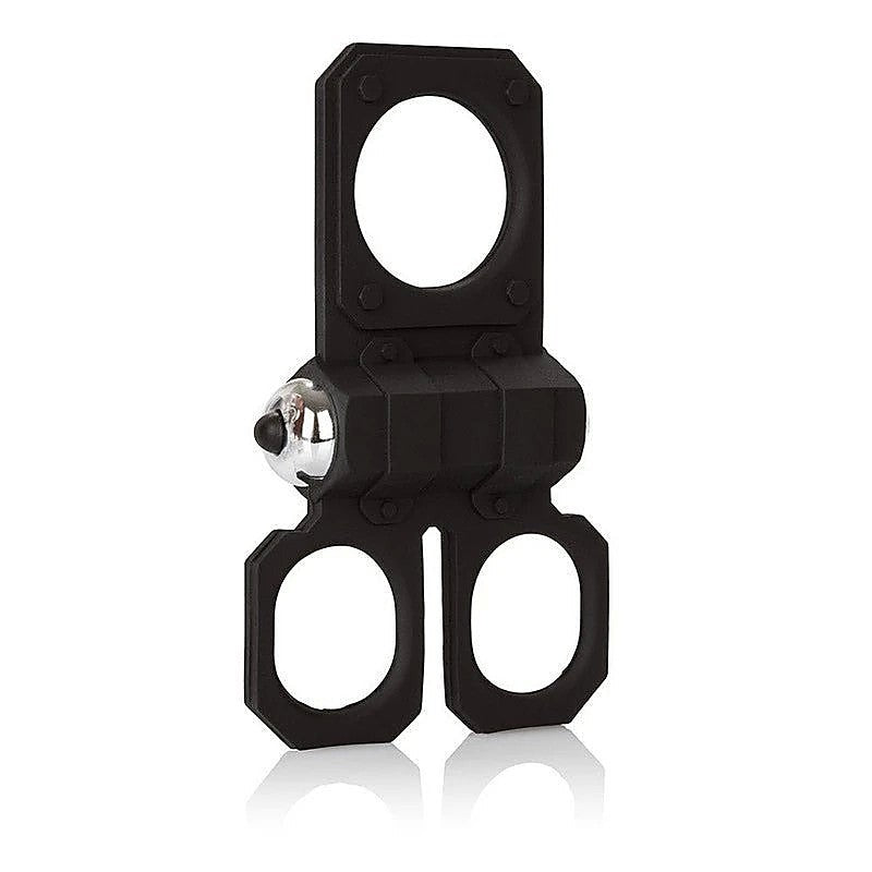 Silicone Lovers Gear Ball Spreader Enhancer - Cock Rings