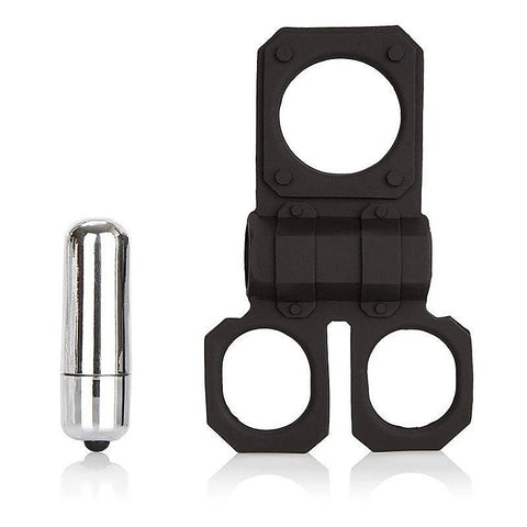 Silicone Lovers Gear Ball Spreader Enhancer - Cock Rings